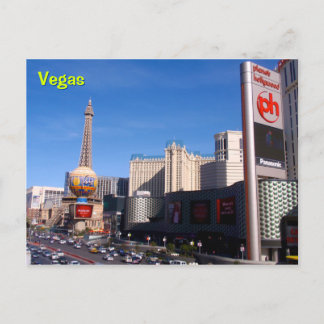 Vegas Postkarte
