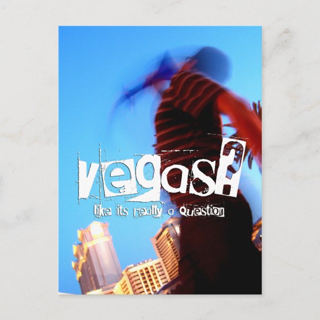 Vegas? Postkarte (Vorderseite)
