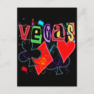 VEGAS POSTKARTE