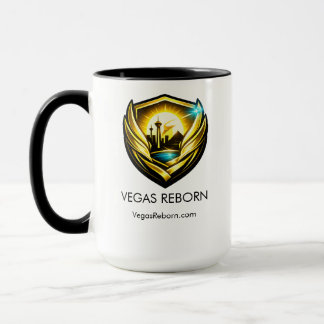Vegas Reborn Gold Crest 15 oz Combo Tasse