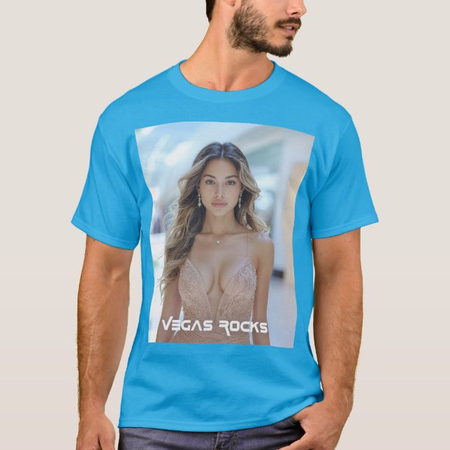 VEGAS ROCKS T-Shirt (Vorderseite)
