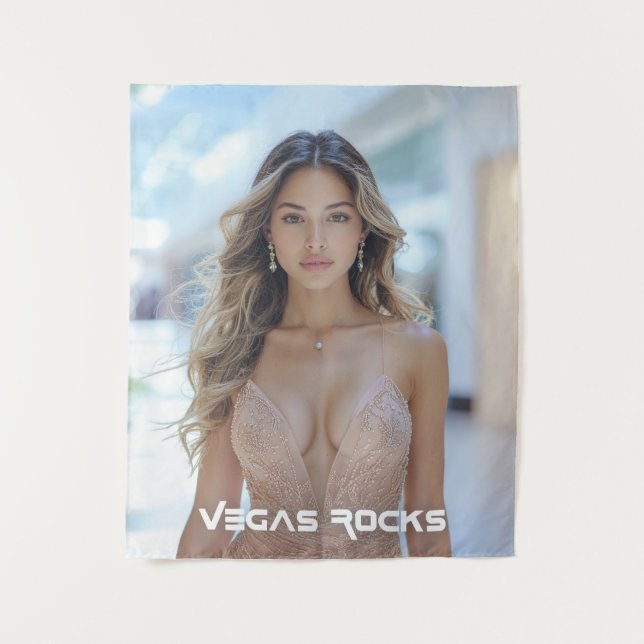 VEGAS ROCKS WANDTEPPICH (Vorderseite)