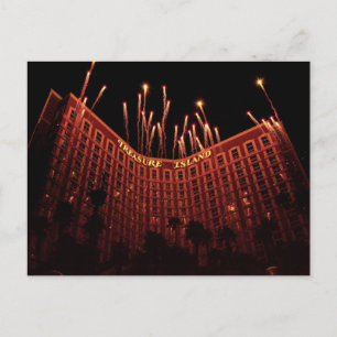 Vegas - Schatzinsel Postkarte