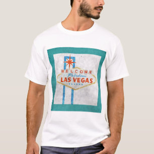 Vegas-Schildgrunge T-Shirt