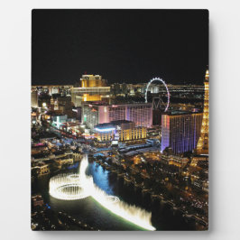 Vegas Skyline Fotoplatte