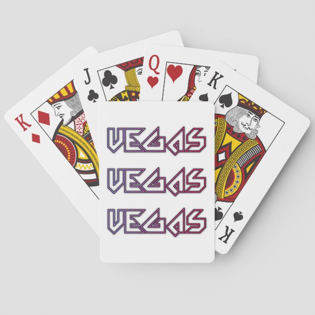 Vegas Spielkarten zum Verkauf ! (Rückseite)