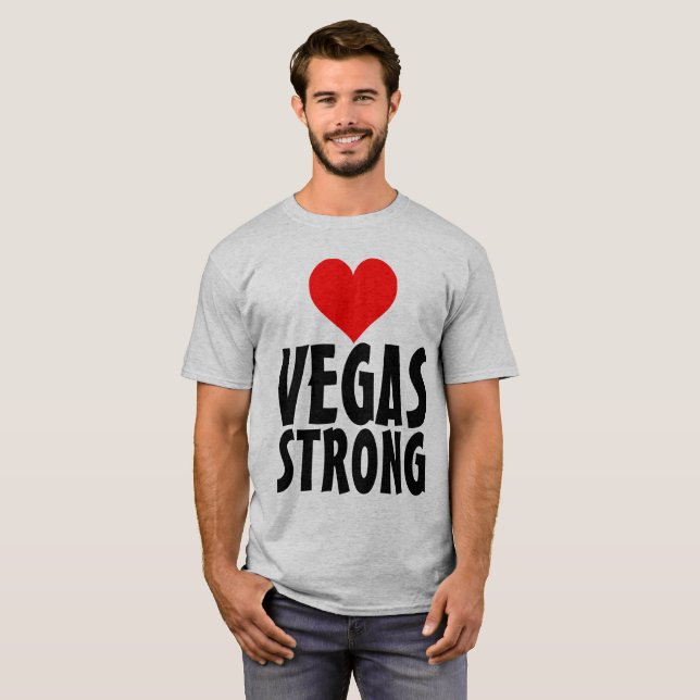 VEGAS STARK, HERZEN T - Shirt (Vorne ganz)