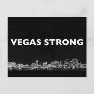 Vegas stark postkarte