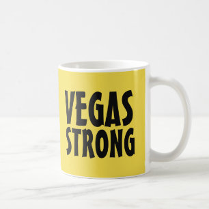 VEGAS STRONG, LAS VEGAS KAFFEES MUGS TASSE