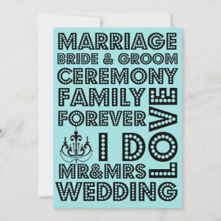Vegas Style Hochzeitseinladungen Einladung