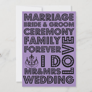 Vegas Style Hochzeitseinladungen Einladung