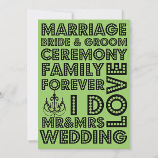 Vegas Style Hochzeitseinladungen Einladung