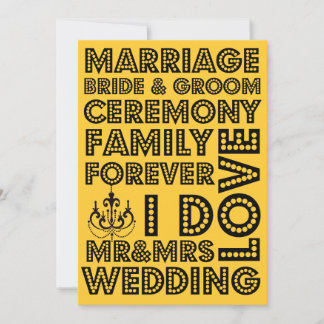 Vegas Style Hochzeitseinladungen Einladung