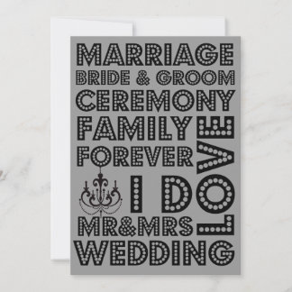Vegas Style Hochzeitseinladungen Einladung
