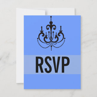 Vegas Style Wedding RSVP Cards oder Reply Cards Karte