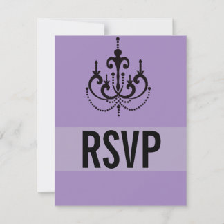 Vegas Style Wedding RSVP Cards oder Reply Cards Karte