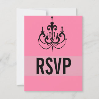 Vegas Style Wedding RSVP Cards oder Reply Cards Karte