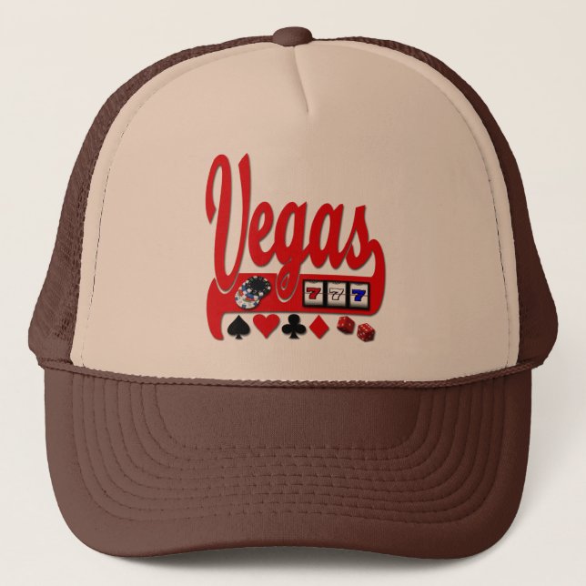 Vegas Truckerkappe (Vorderseite)
