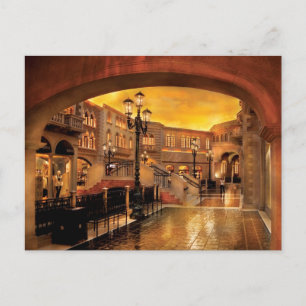 Vegas - Venetian - Die Straßen von Venedig Postkarte