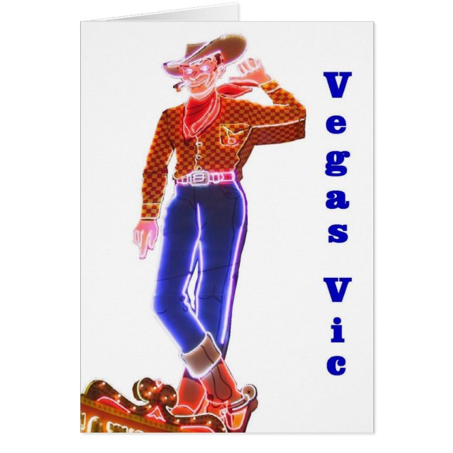 VEGAS VIC Fun Card (Vorne)