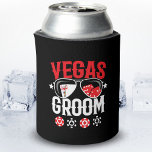 Vegas Wedding - Groom - Vegas Bachelor Party Squad Dosenkühler<br><div class="desc">Planning in Vegas bachelor party or getting married in Vegas? This Vegas Groom design is perfect for a wedding reception or honeymoon in Vegas! Turn heads on the Las Vegas strip, do some gambling at the casino, or day drinking poolside at in Vegas club! Feature "Vegas Groom" & aviator sungasse...</div>