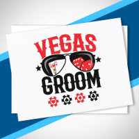 Vegas Wedding - Groom - Vegas Bachelor Party Squad