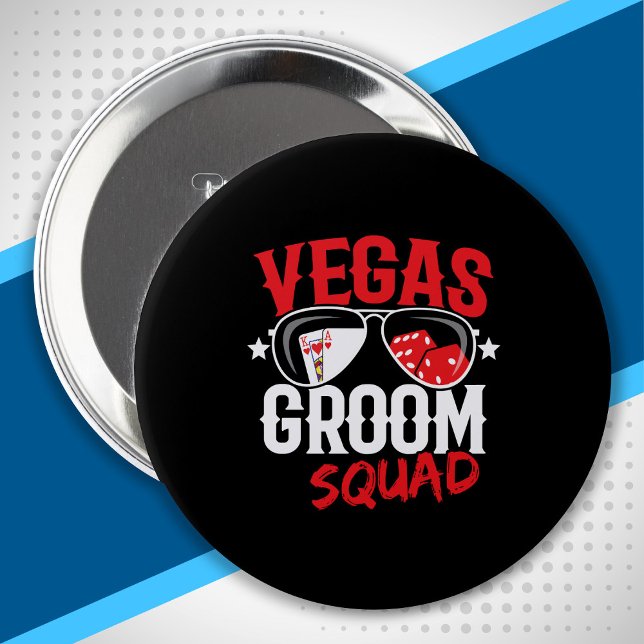 Vegas Wedding - Vegas Bachelor Party Button (Von Creator hochgeladen)