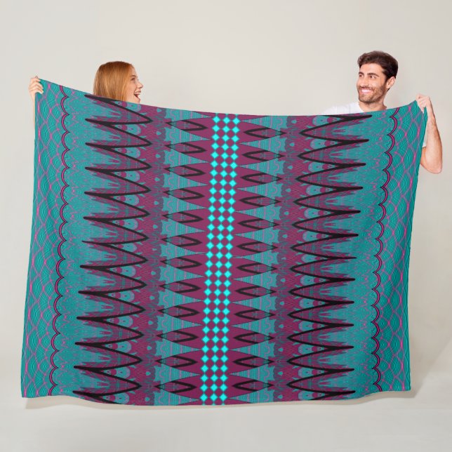 VegasRae-Polarspitzen Fleecedecke (Beispiel)