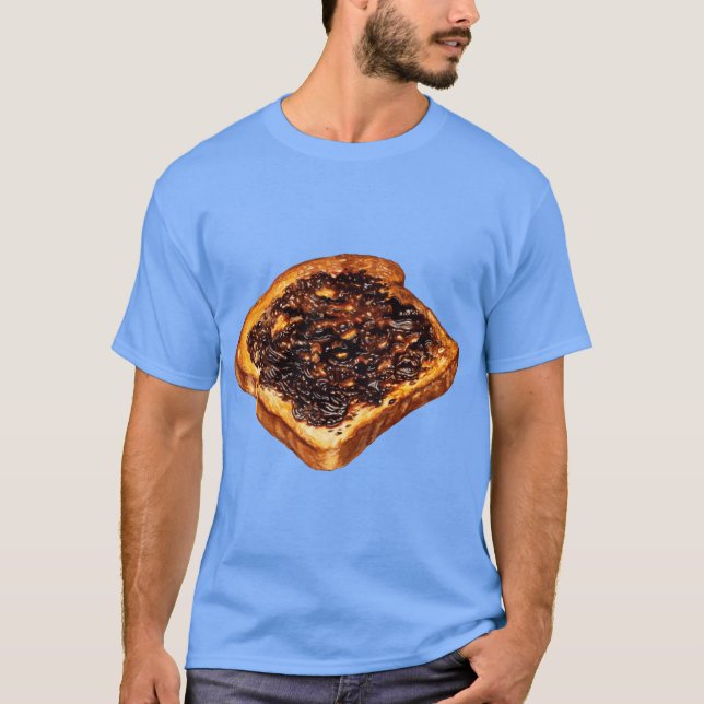 Vegemite Toast Muster T-Shirt (Vorderseite)