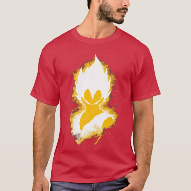 Vegeta Klassiker T-Shirt (Vorderseite)