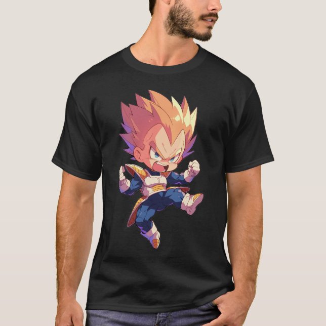 Vegeta Modernes Mädchen T-Shirt (Vorderseite)