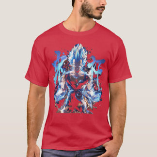 Vegeta Super Saiyan Blue Aura Fan Grafik Freund T-Shirt