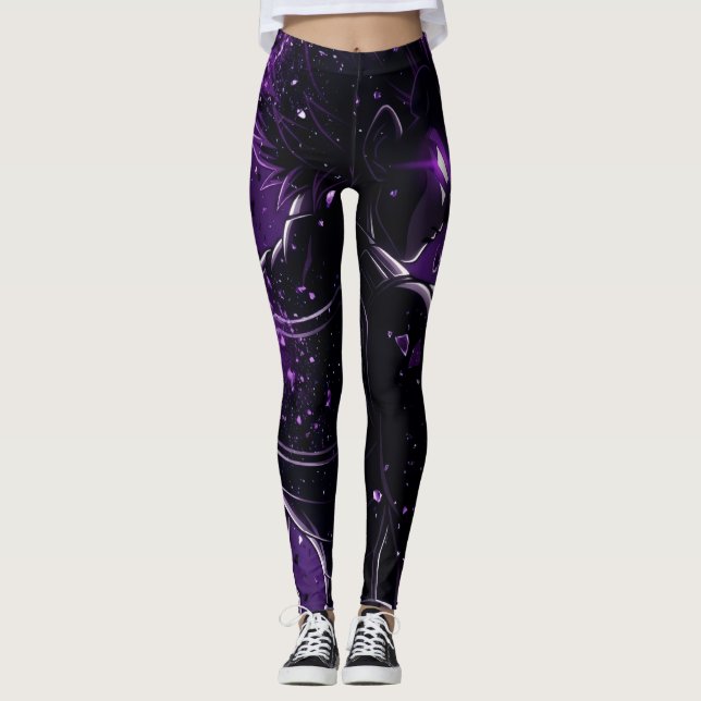 Vegeta Ultra Ego Leggings (Vorderseite)