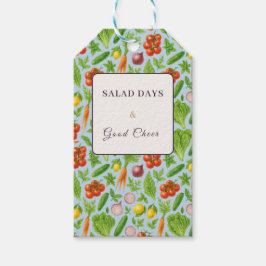 Vegetable Garden Gift Bag — Soft Wedgewood Geschenkanhänger