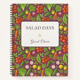 Vegetable Garden Notebook — Red Violet  Notizbuch