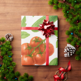 Vegetable Garden Wrapping Paper | Kitchen Gift Geschenkpapier