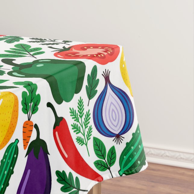 Vegetable pattern tischdecke (Beispiel)
