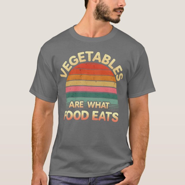 Vegetables Are What Food Eats boy T-Shirt (Vorderseite)