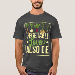 Vegetables Gartengarten Vegetarier Plaka T-Shirt