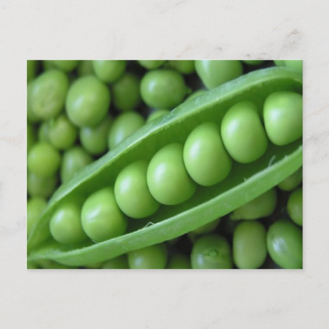 VEGETABLES PEAS POSTKARTE (Vorderseite)