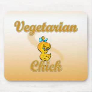Vegetarian Chick Mousepad