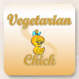 Vegetarian Chick Untersetzer