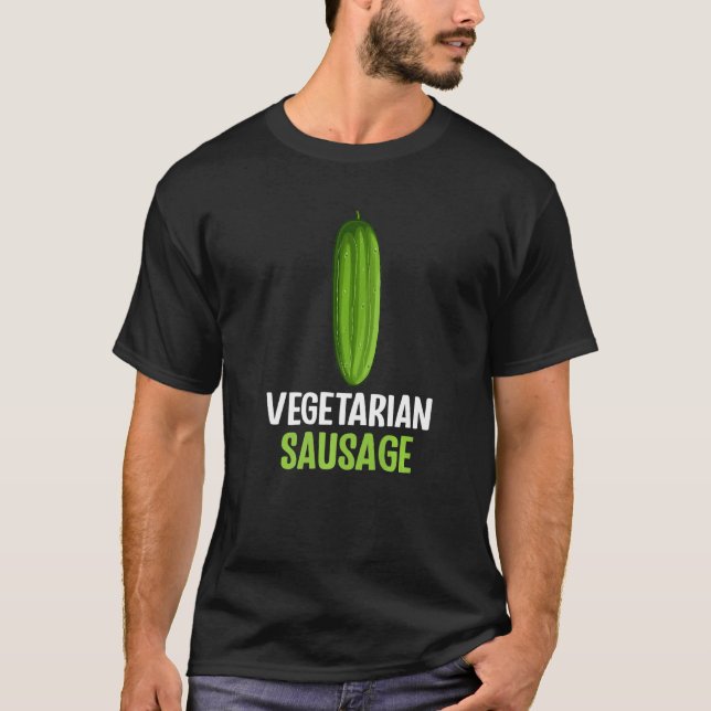 Vegetarian sausage T-Shirt (Vorderseite)