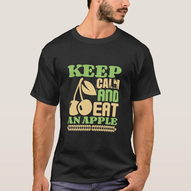 Vegetarian veggie saying shirt (Vorderseite)
