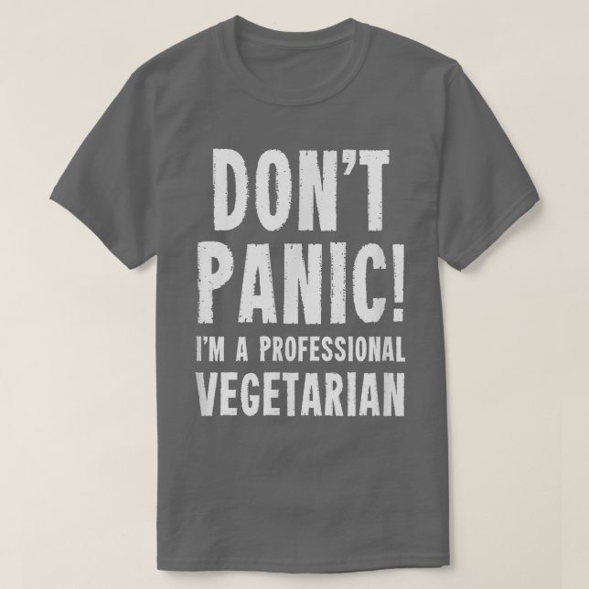 Vegetarier 1850 T-Shirt (Design vorne)