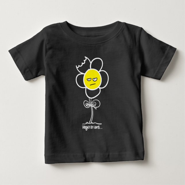 Vegetarier... Baby T-shirt (Vorderseite)