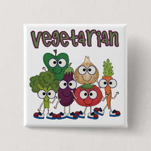 Vegetarier Button