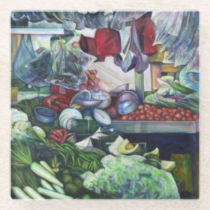 Vegetarier Clubs treffen hier am Dienstag Nachmitt Glasuntersetzer