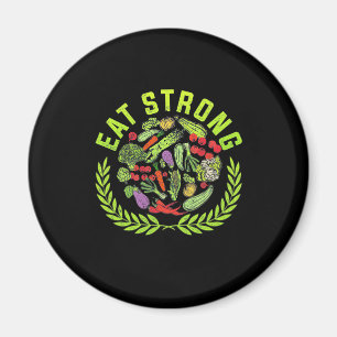 Vegetarier essen stark magnet