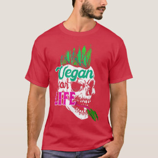 Vegetarier für das Leben Gemüse Vegan Vegetarismus T-Shirt
